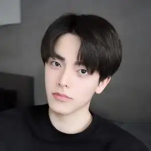 韩版帅气假发男短发蓬松自然全头套式中分刘海男士潮流日常假发套