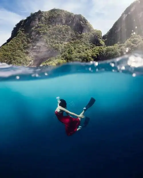 奇幻又唯美这位潜水摄影师给我们呈现一组视觉大片