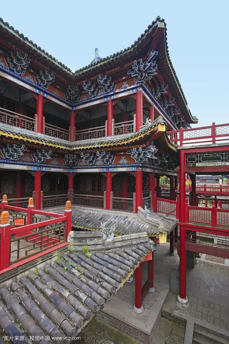 浙江横店宋代仿古建筑